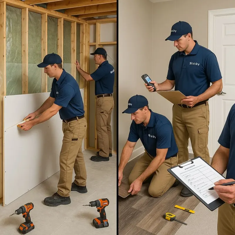 Repairs and Reconstruction process in Campbell County, KY